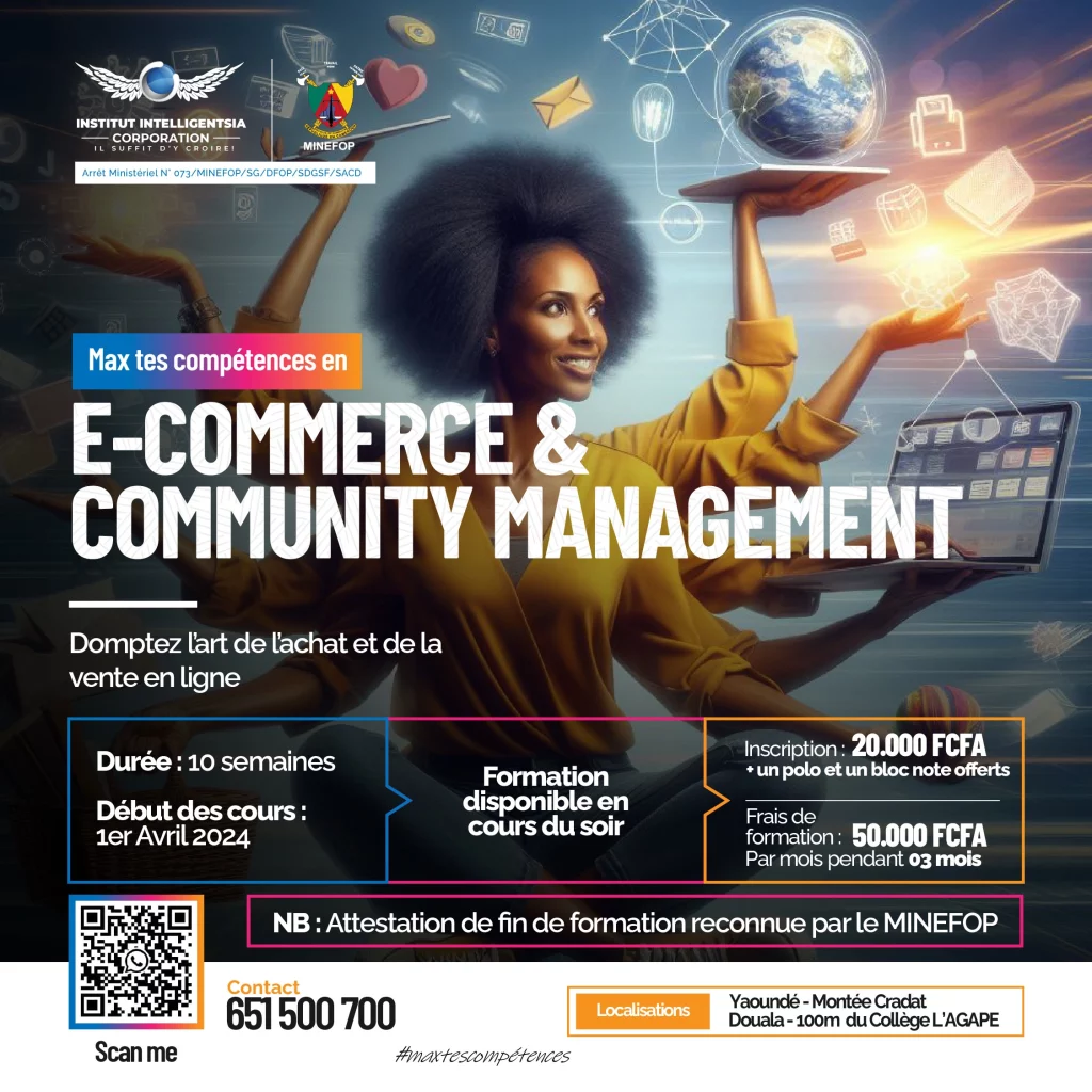 E-commerce et community management institut intelligentsia corporation