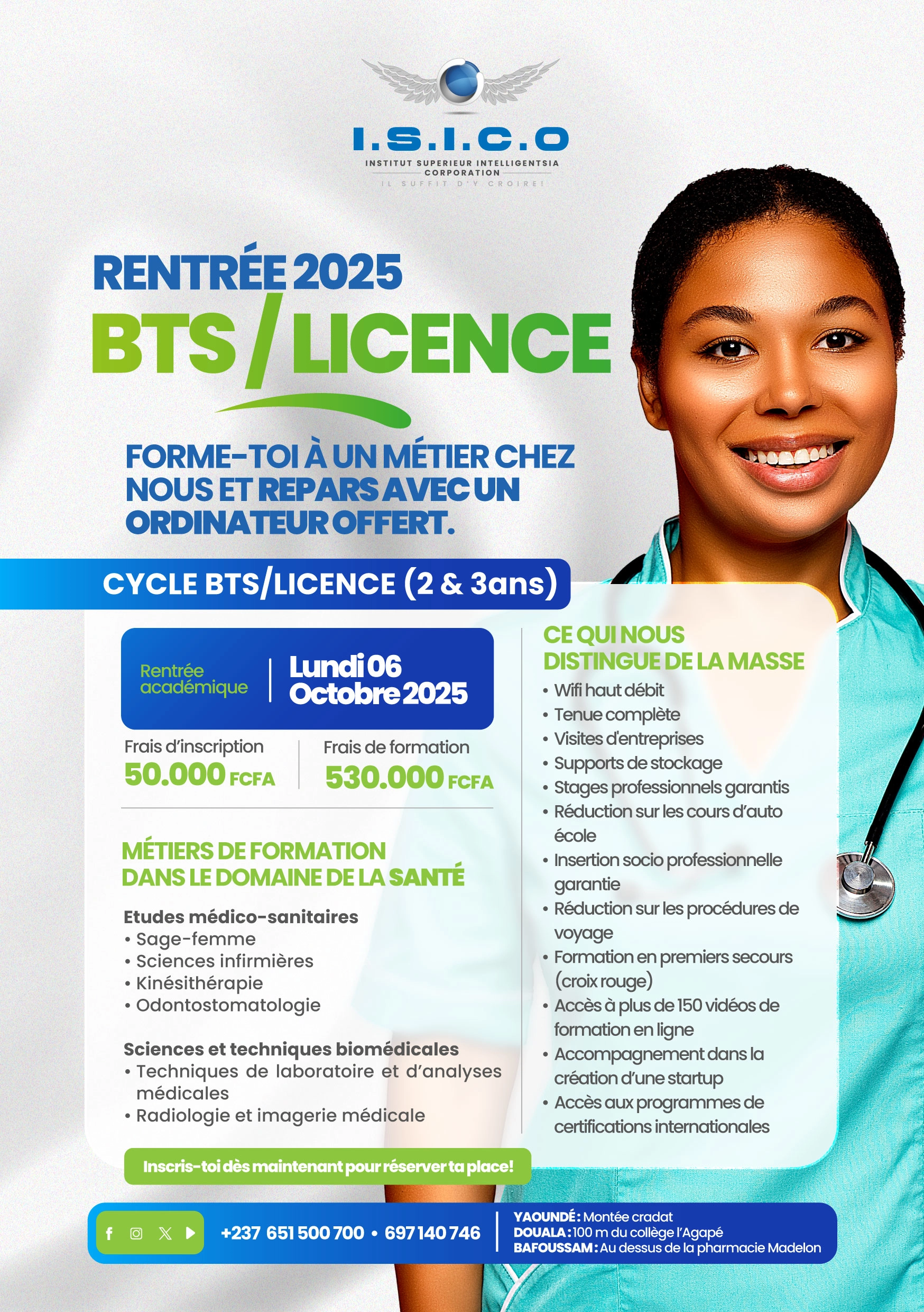 ISICO Domaine de la Santé